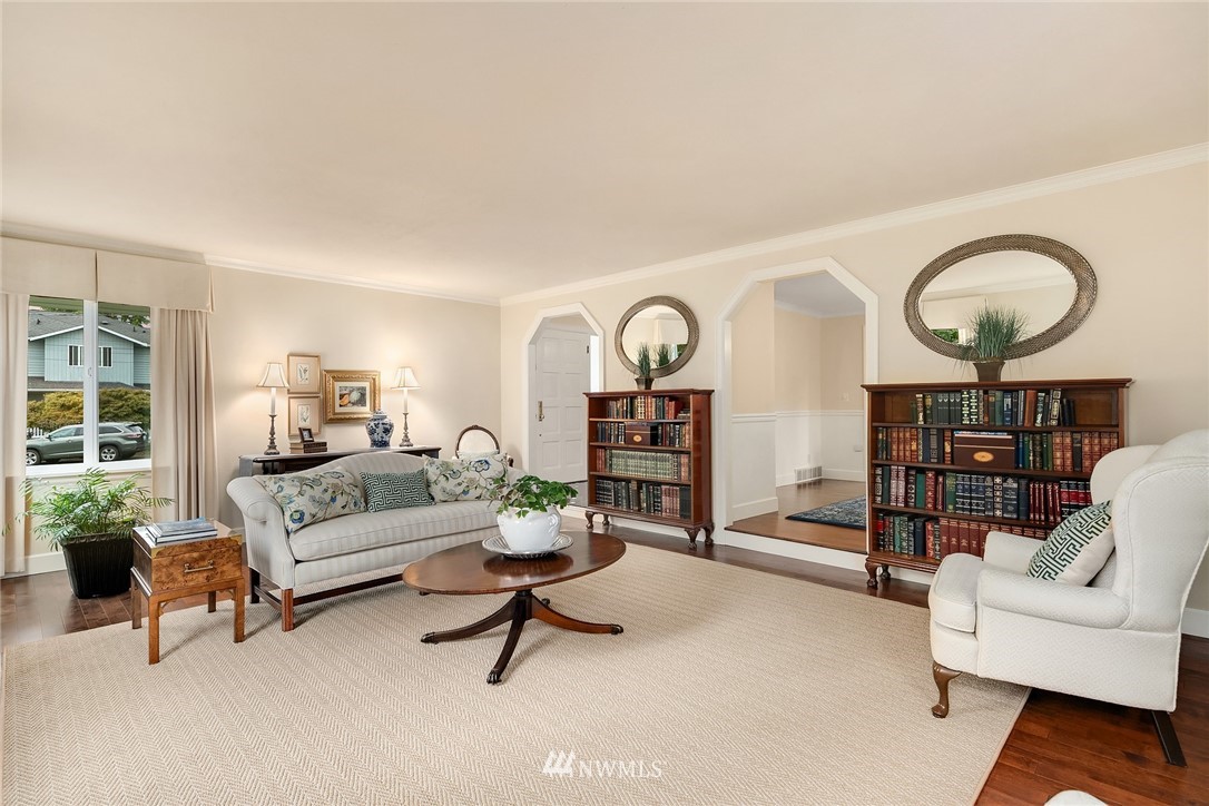 840 Bell Street Edmonds, WA 98020 - Photo 12 of 40 a living room with furniture and a large window