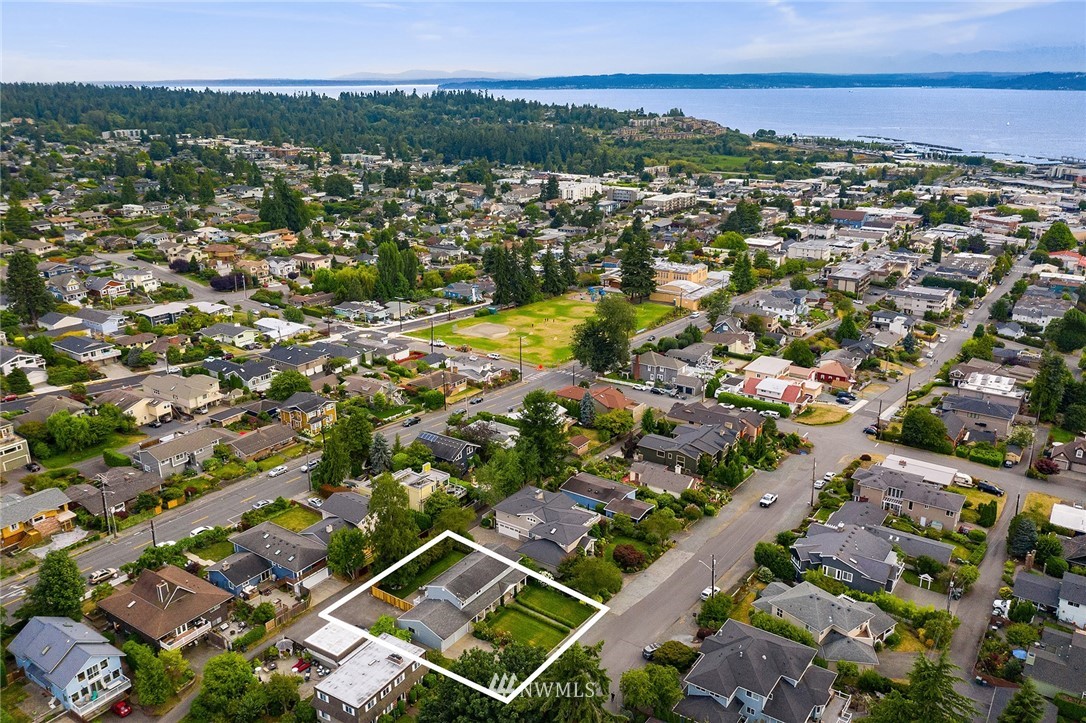 840 Bell Street Edmonds, WA 98020 - Photo 40 of 40 an aerial view of residential houses with outdoor space