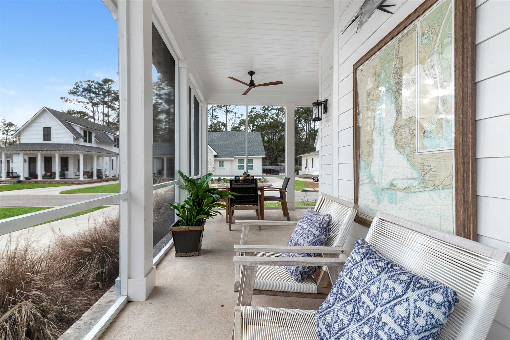716 Boundary Drive Fairhope, AL 36532 - Photo 8 of 37 Side Screened Porch