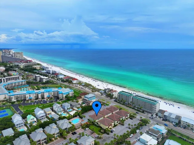 a view of city and ocean