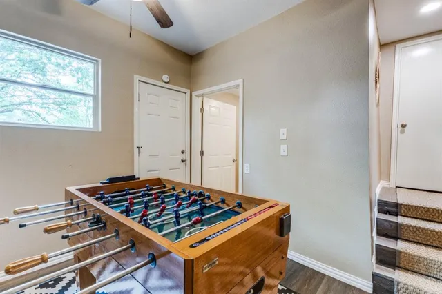 a room with storage and utility