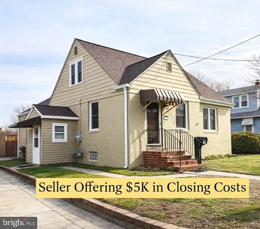 a front view of a building