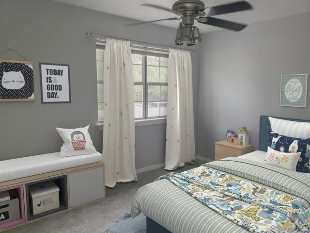 a kitchen with granite countertop a refrigerator and a sink