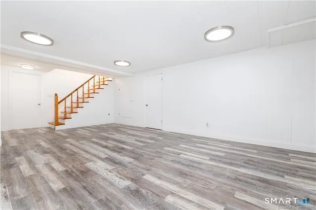 a view of room and stairs