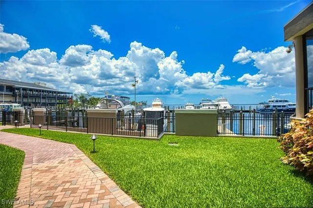 a view of a balcony with a swing