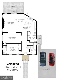 $1,175,000 | 3905 Halsey Street, Kensington, MD 20895