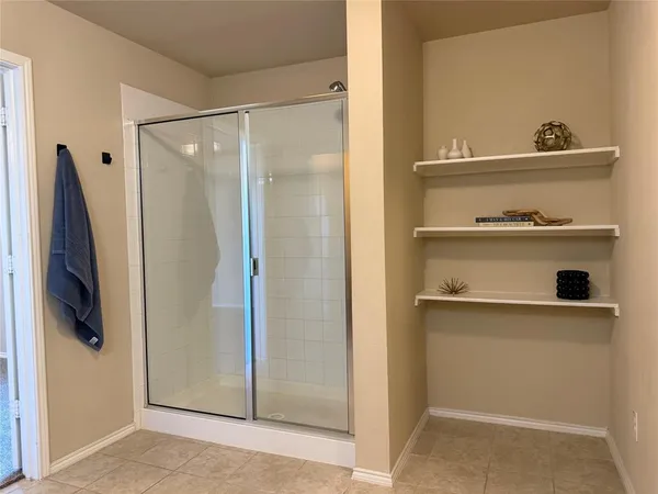 a view of a walk in closet