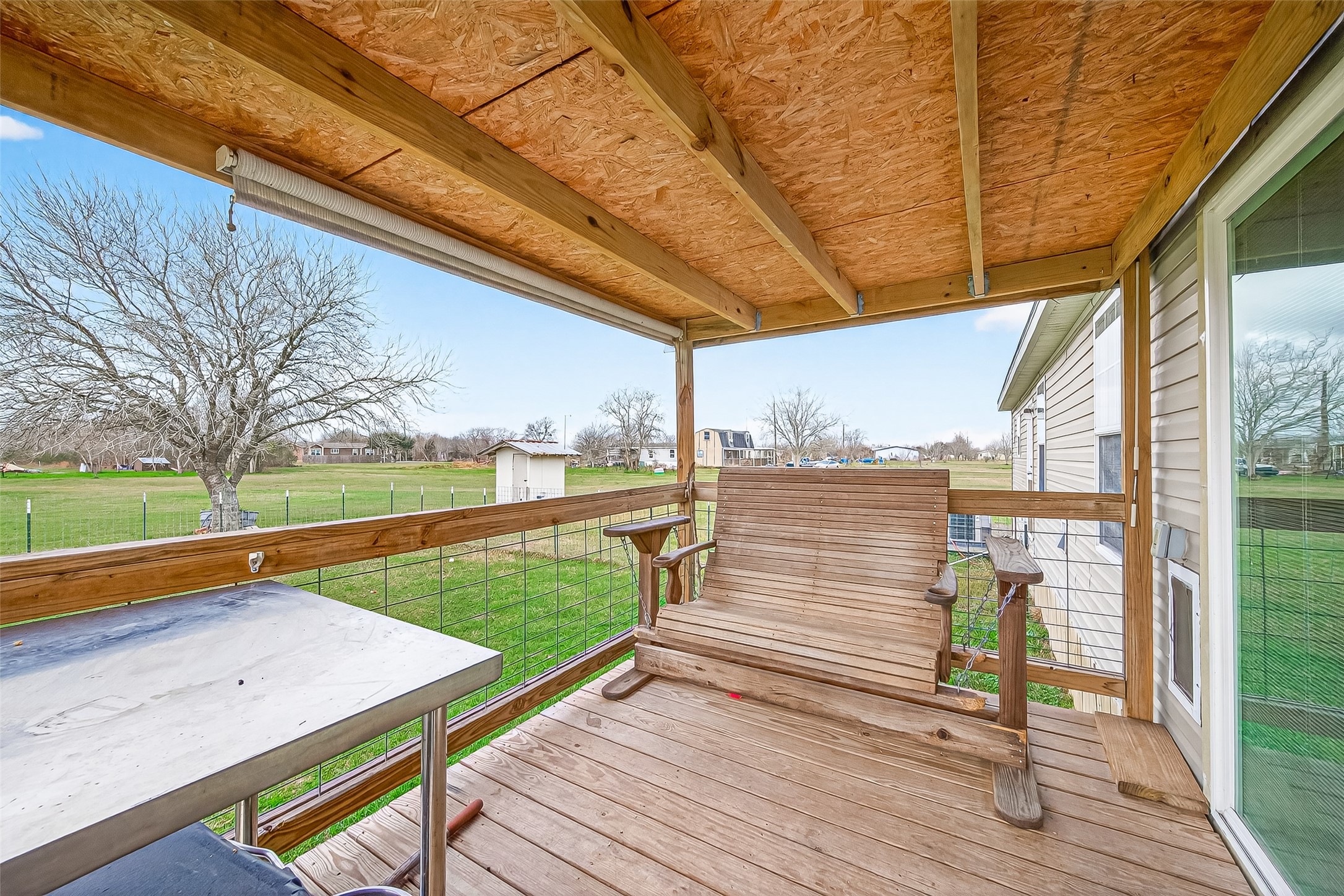 9820 Oberrender Road Needville, TX 77461 - Photo 27 of 30 a view of outdoor space with seating yard