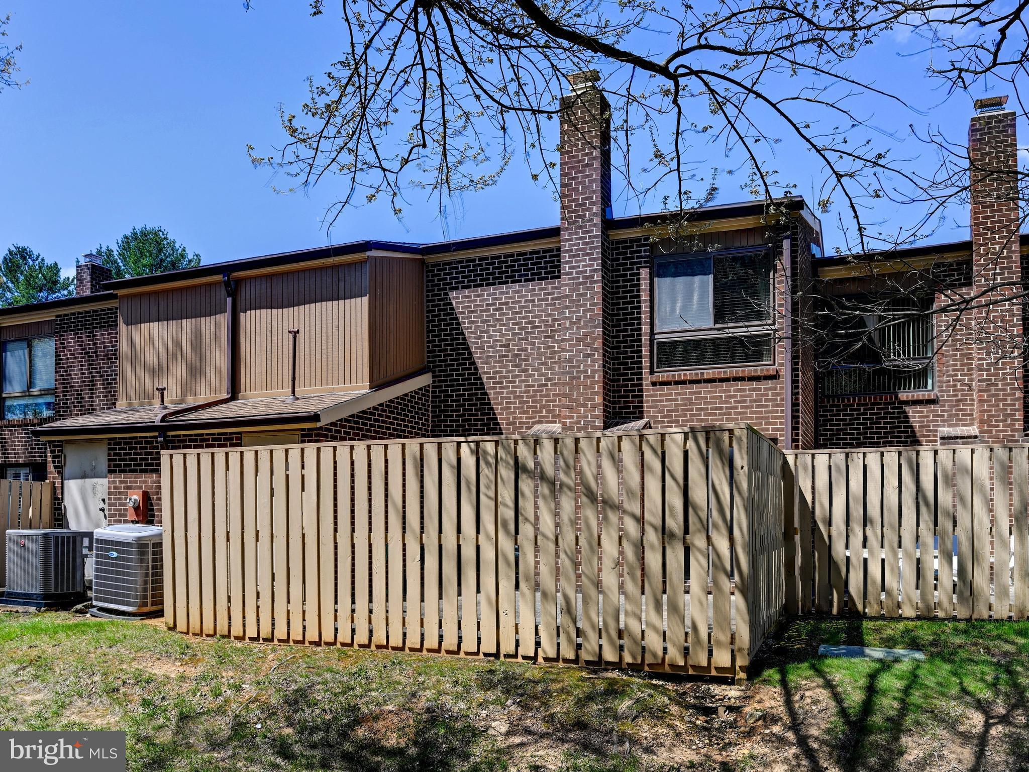 17 Pacers Lane, Unit F Pikesville, MD 21208 - Photo 23 of 24 Fenced private rear courtyard