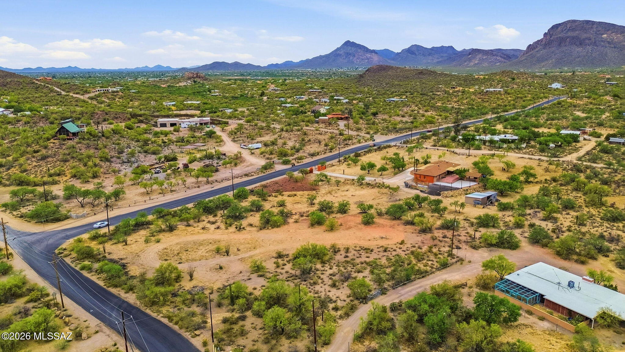 5645 South Caballo Road Tucson, AZ 85746 - Photo 42 of 43 Drone