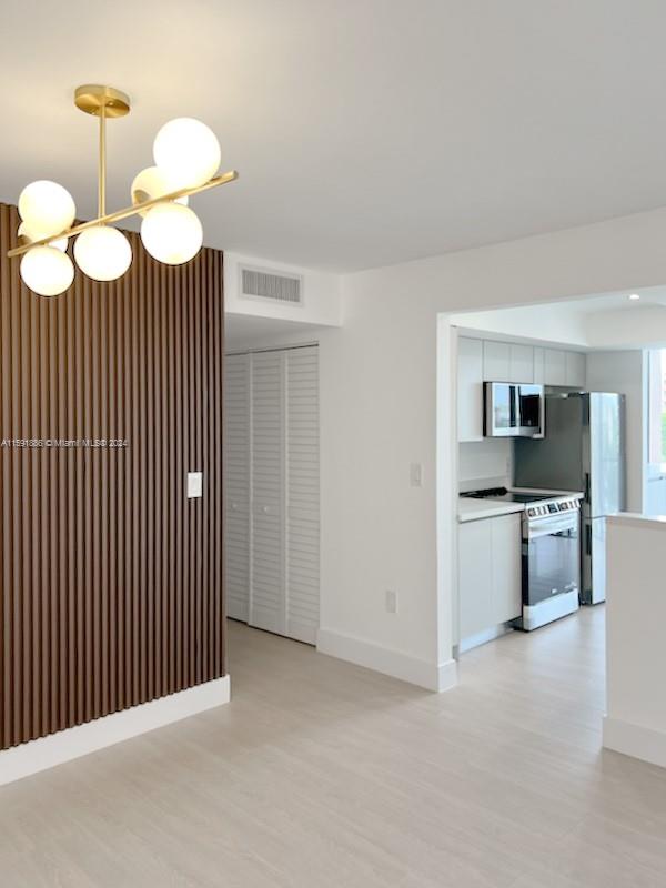 a view of kitchen and window