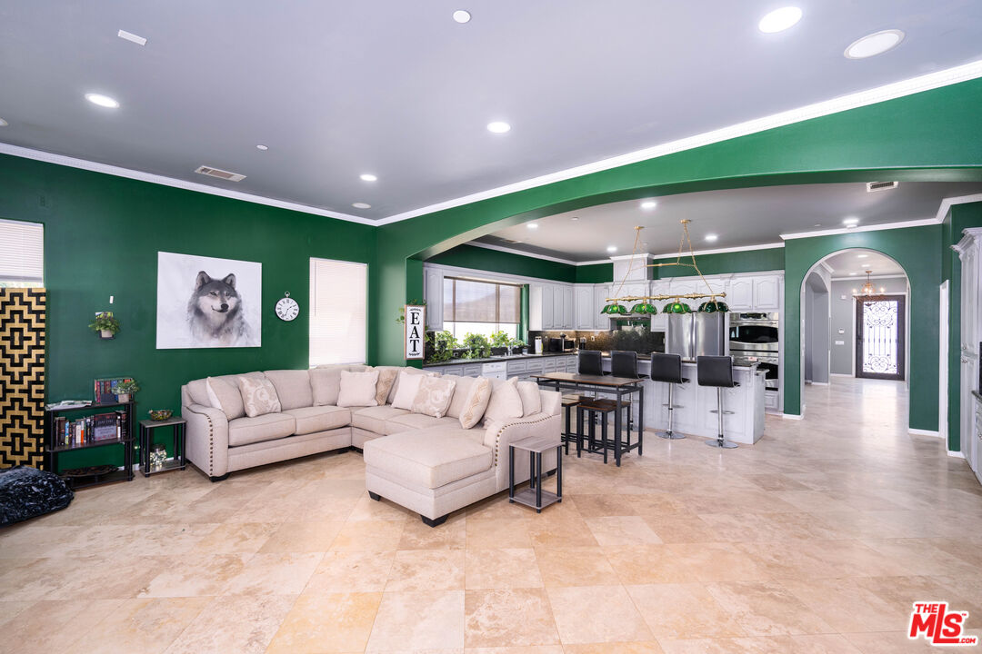 34545 Juniper Valley Road Acton, CA 93510 - Photo 4 of 34 a living room with furniture and kitchen view
