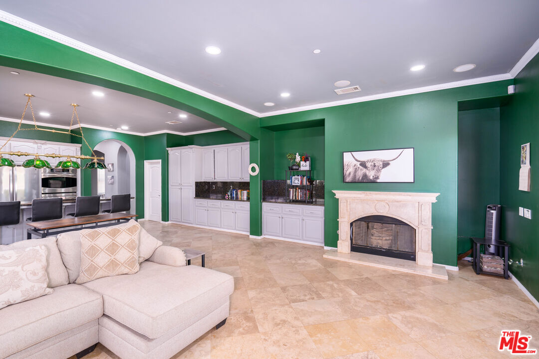 34545 Juniper Valley Road Acton, CA 93510 - Photo 7 of 34 a living room with furniture and a fireplace