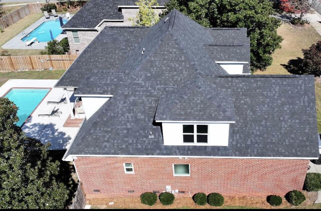 503 Avrett Court Evans, GA 30809 - Photo 2 of 21 Right side of house with drone view