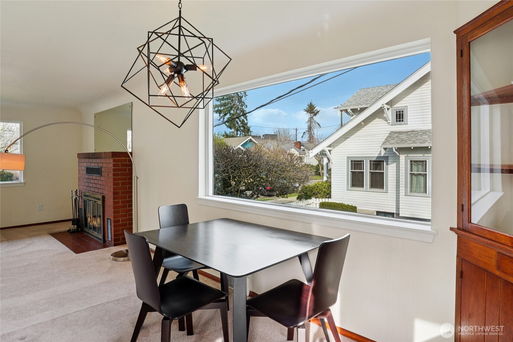 6628 Flora Avenue South Seattle, WA 98108 - Photo 7 of 32 a view of a dining room with furniture window and outside view