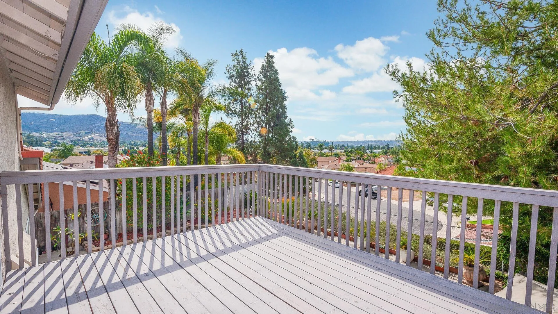 9648 Ramsgate Way Santee, CA 92071 - Photo 20 of 42 a view of balcony with wooden floor