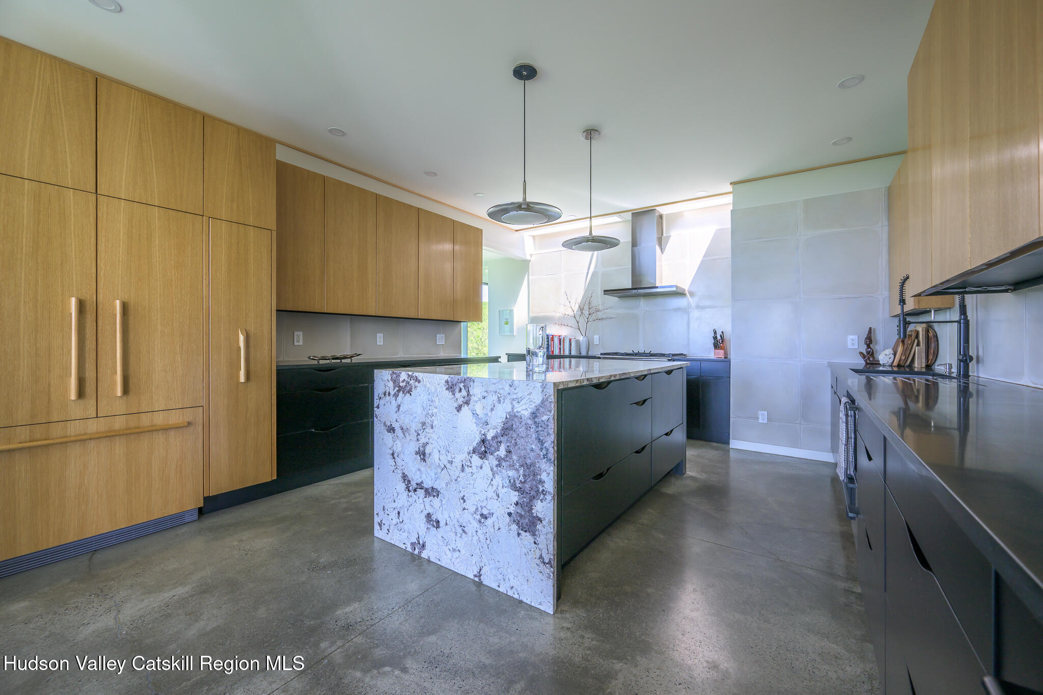 837 Carlson Road Craryville, NY 12521 - Photo 20 of 65 a kitchen with stainless steel appliances granite countertop a stove a sink and a refrigerator