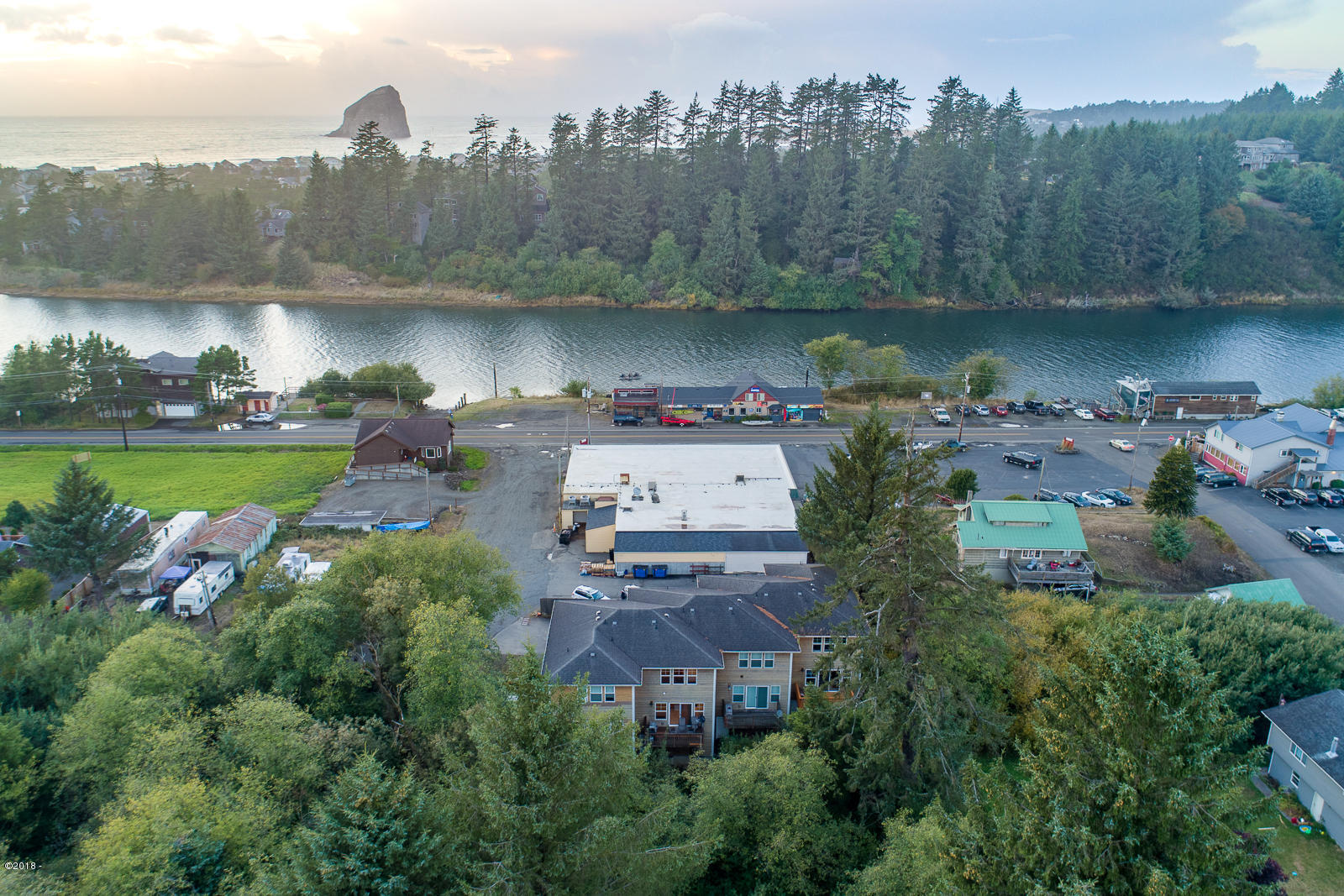 6456 Shade Street Cloverdale, OR 97112 - Photo 17 of 18 Arial view to West