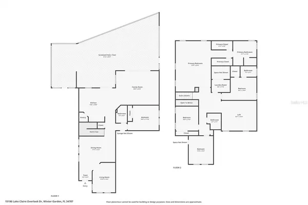 $1,155,000 | 15196 Lake Claire Overlook Drive, Winter Garden, FL 34787
