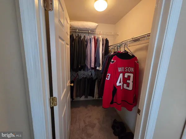 a view of walk in closet