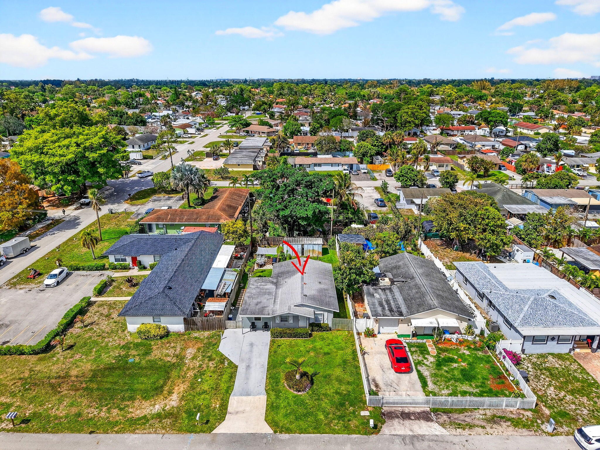 5721 Coconut Road West Palm Beach, FL 33413 - Photo 35 of 41 an aerial view of residential houses with outdoor space