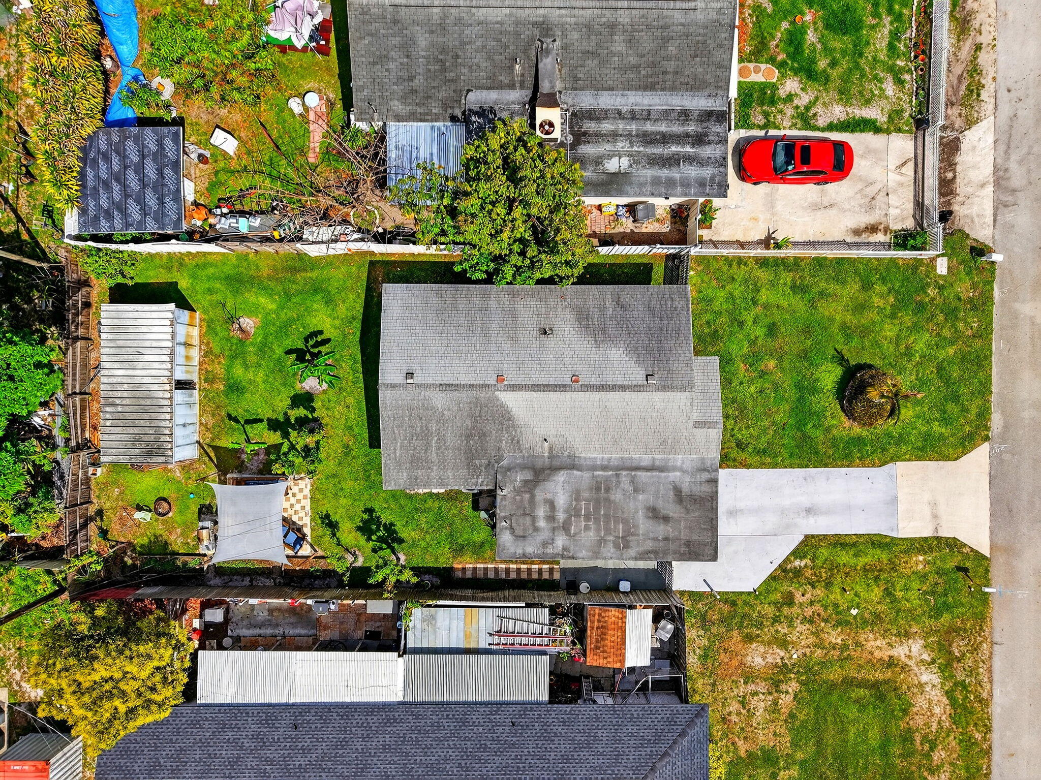 5721 Coconut Road West Palm Beach, FL 33413 - Photo 41 of 41 an aerial view of a house with a garden