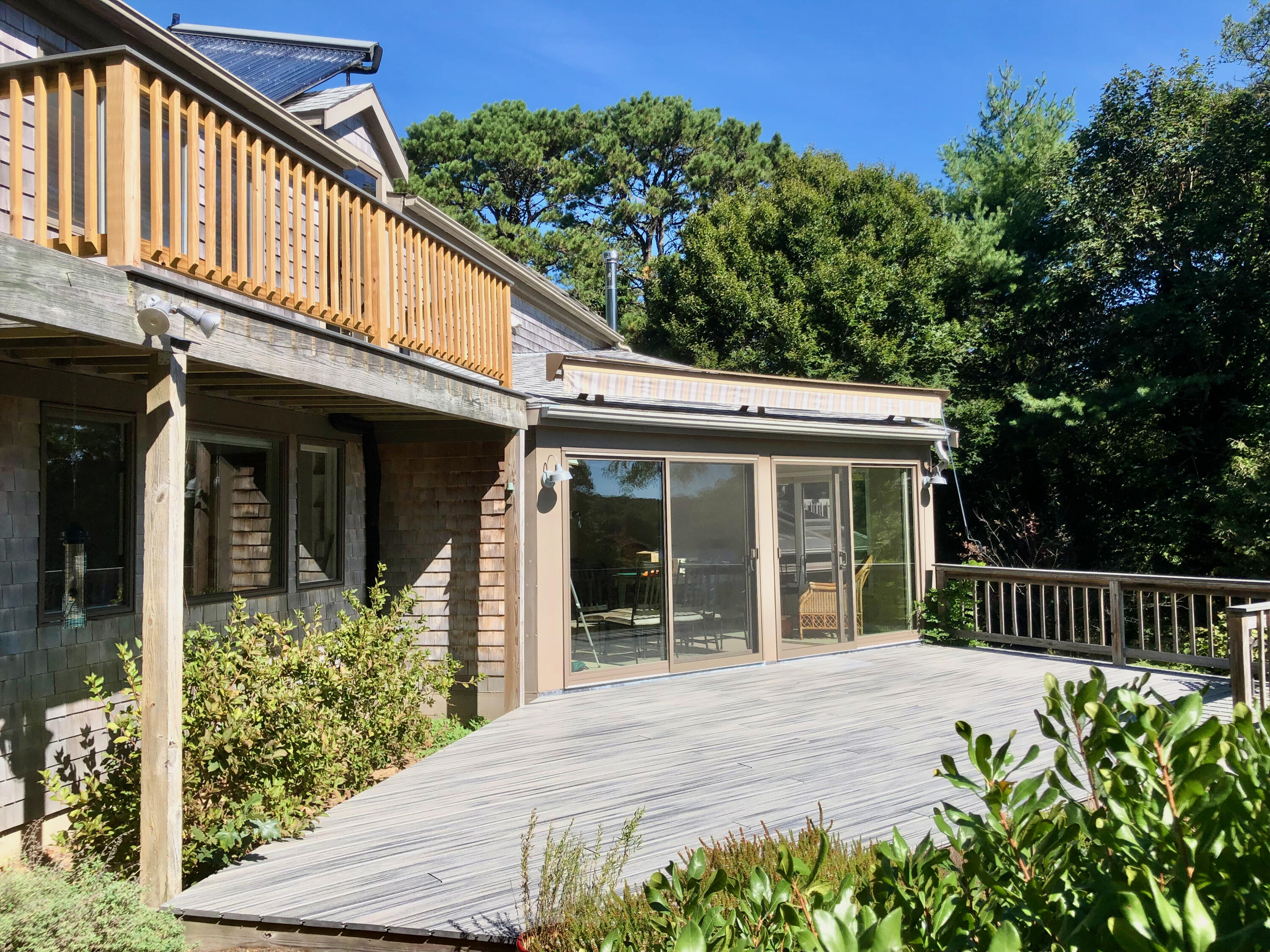 171 Monument Road Orleans, MA 02653 - Photo 37 of 47 front view of a house with a garden
