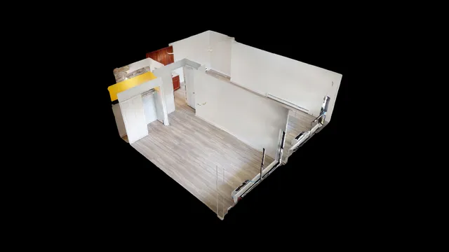 a view of a living room