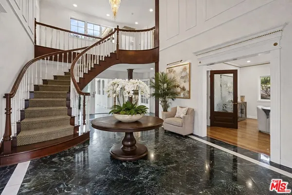 a view of entryway and hall