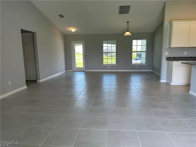 a view of livingroom and window