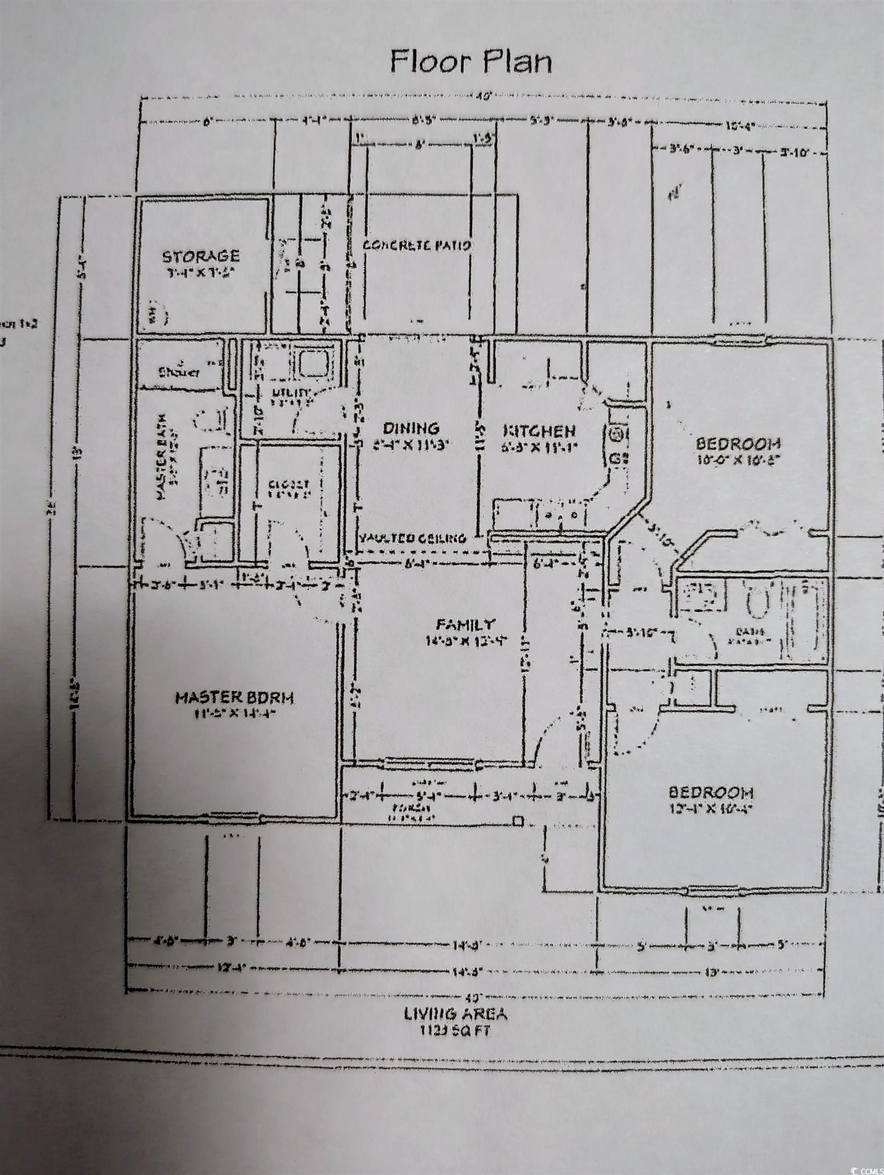 848 Highway 348 Loris, SC 29569 - Photo 21 of 21 View of floor plan / room layout