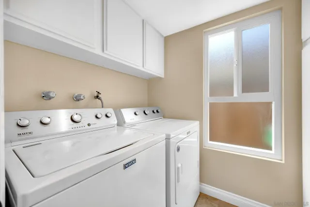 a room with storage and utility