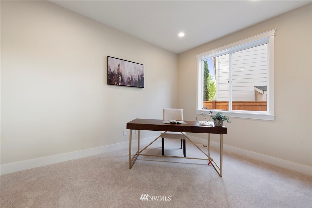 3915 167th Street Southeast Bothell, WA 98012 - Photo 12 of 28 a view of a workspace with a window