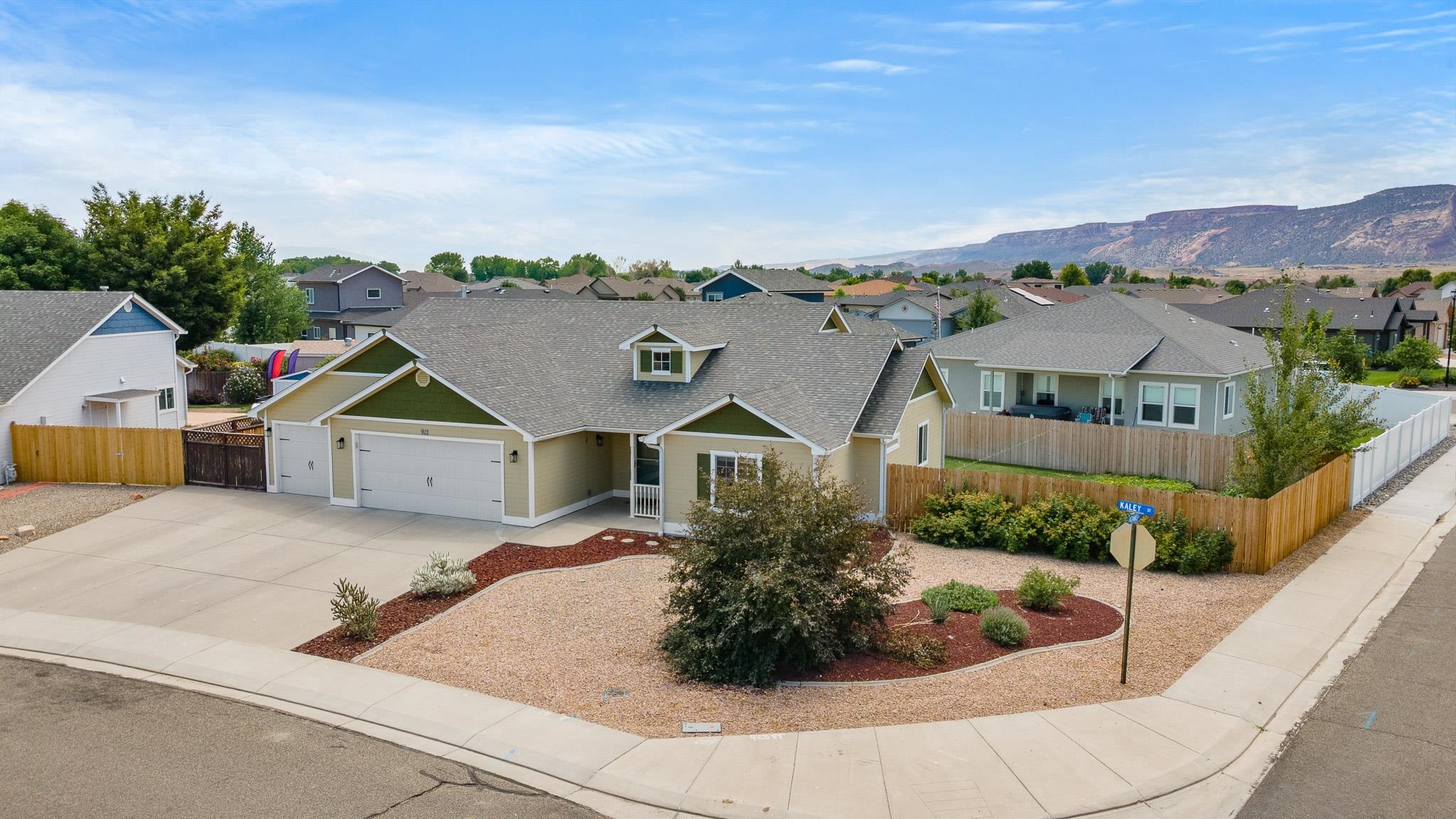 912 Kaley Street Fruita, CO 81521 - Photo 25 of 32 an aerial view of a house