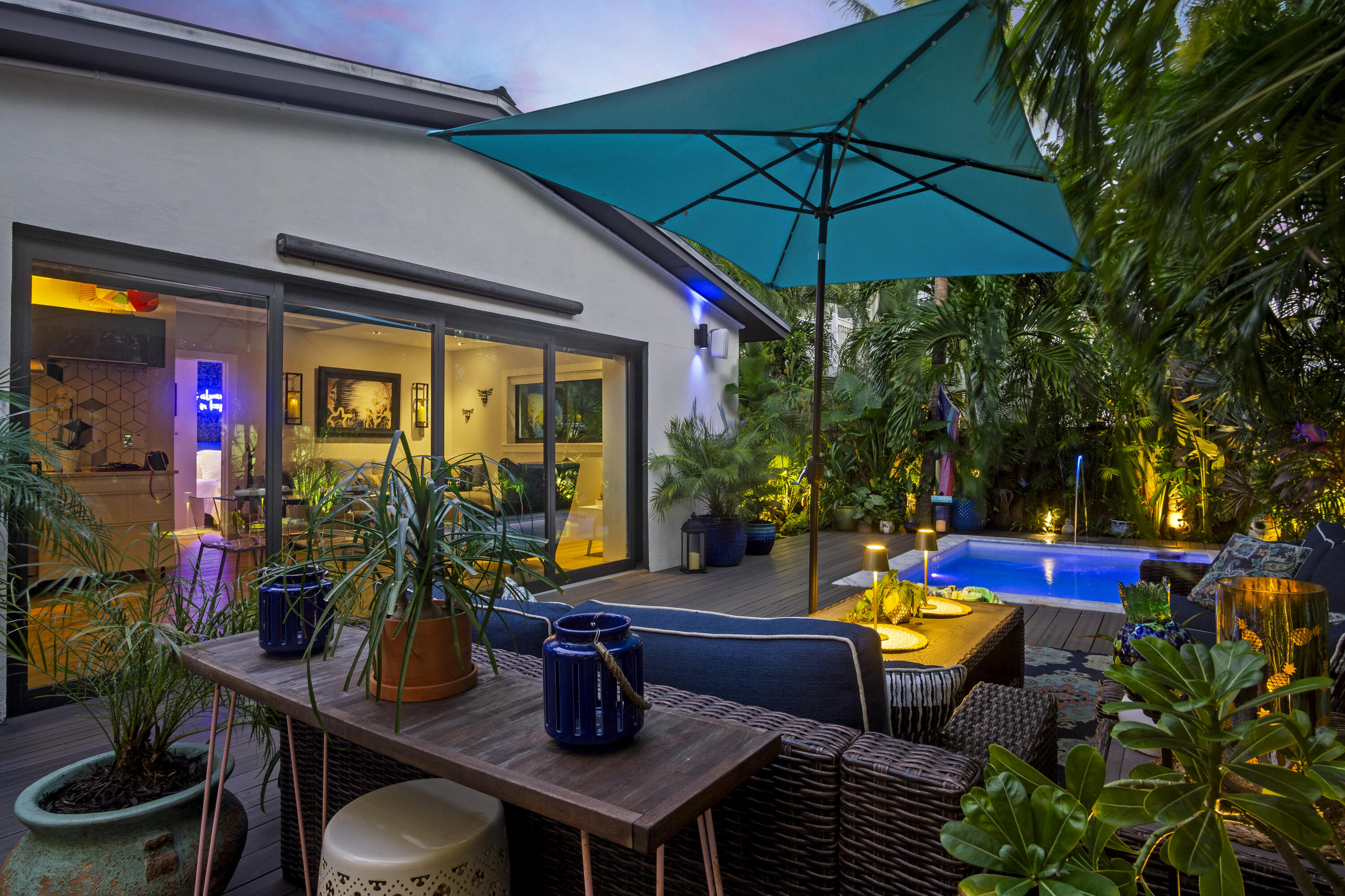 1616 Bertha Street, Unit 2 Key West, FL 33040 - Photo 34 of 45 a outdoor space with furniture