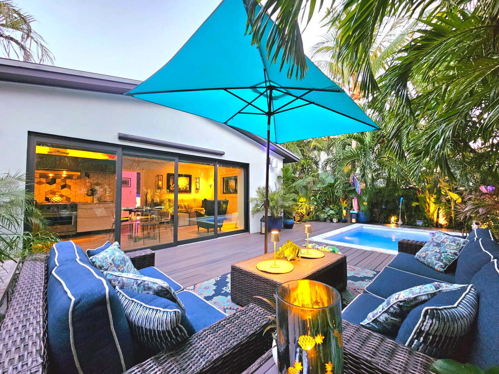 1616 Bertha Street, Unit 2 Key West, FL 33040 - Photo 42 of 45 a view of an outdoor space with furniture and patio