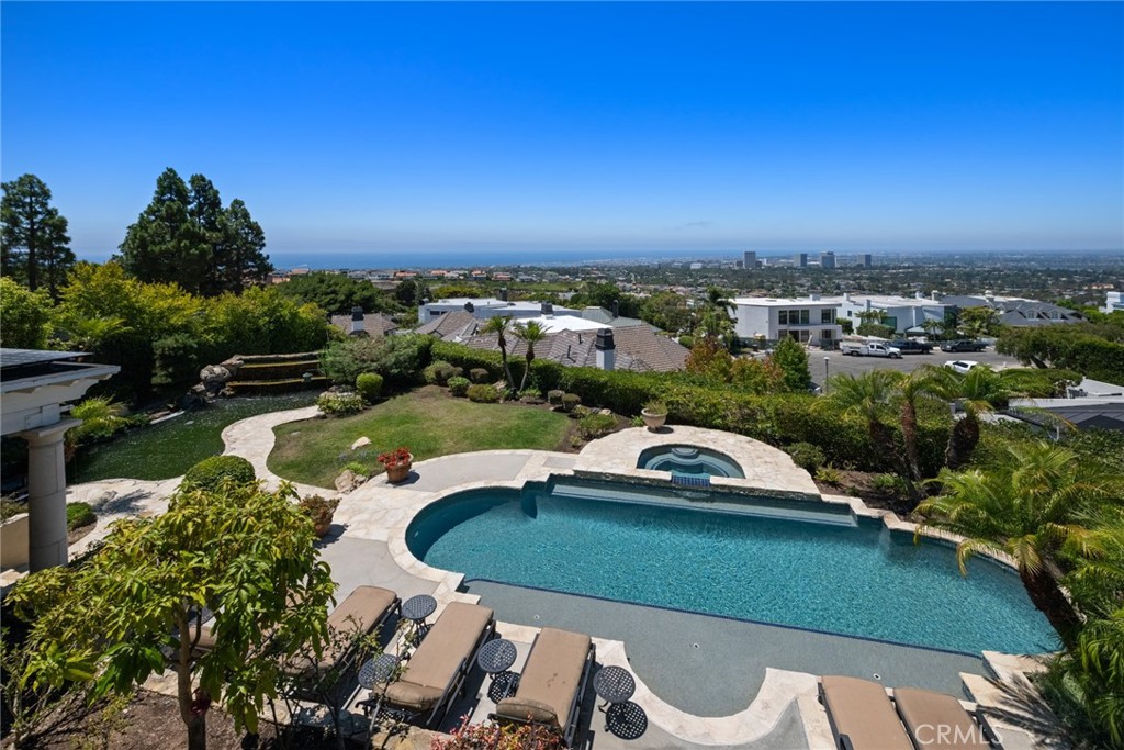 5 Ridgeline Drive Newport Beach, CA 92660 - Photo 3 of 16 an aerial view of a house with a yard