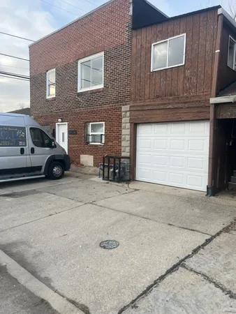 a car parked in front of a building