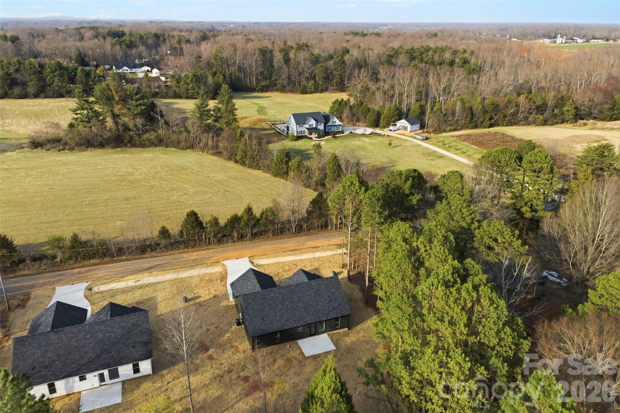1724 Barnhardt Road China Grove, NC 28023 - Photo 41 of 46 a view of a lake with a mountain