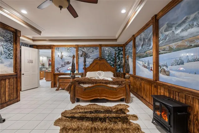 a large bathroom with a granite countertop sink a toilet and shower