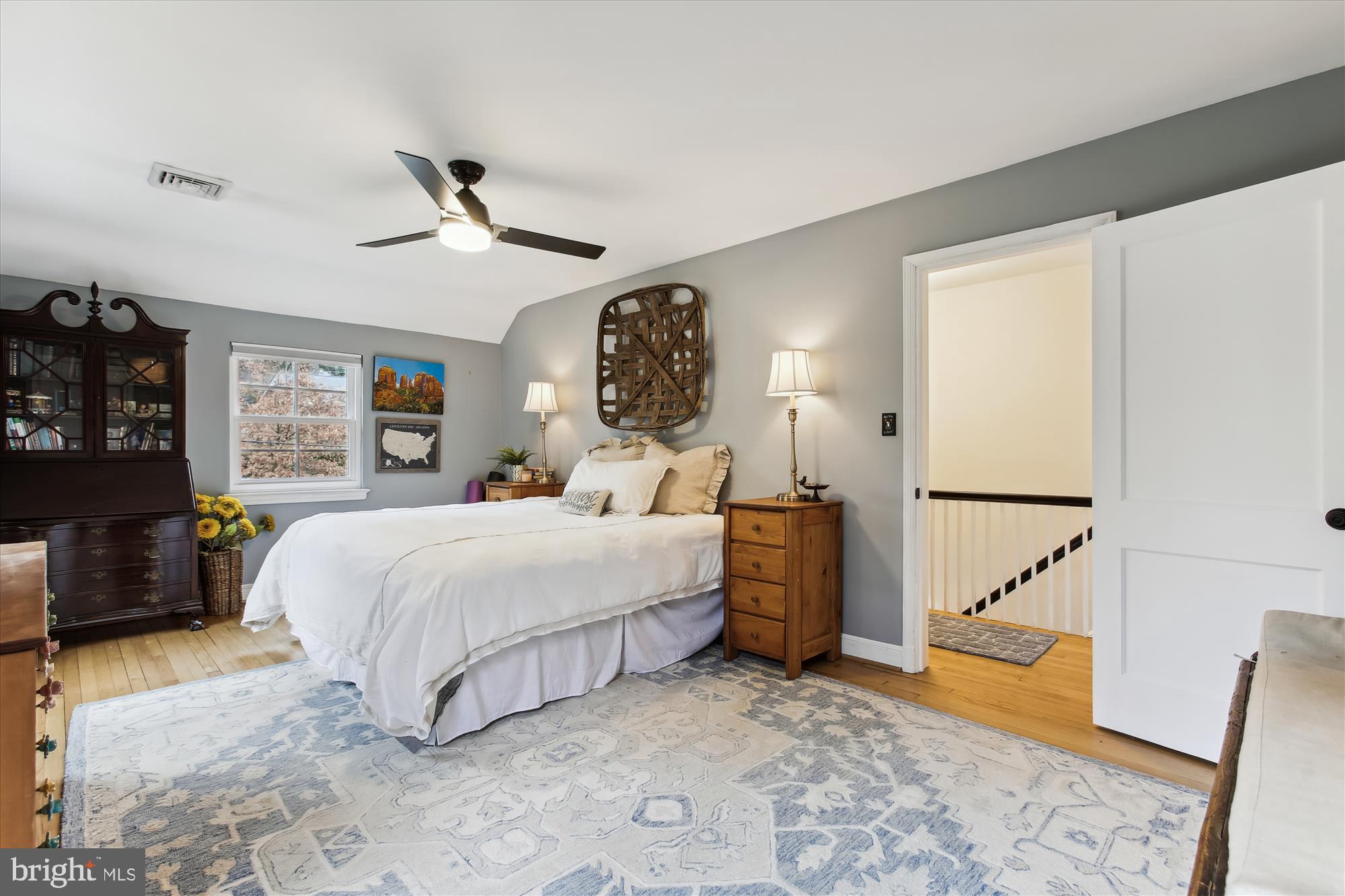 310 Beverley Drive Alexandria, VA 22305 - Photo 13 of 49 Primary Bedroom, looking into hallway