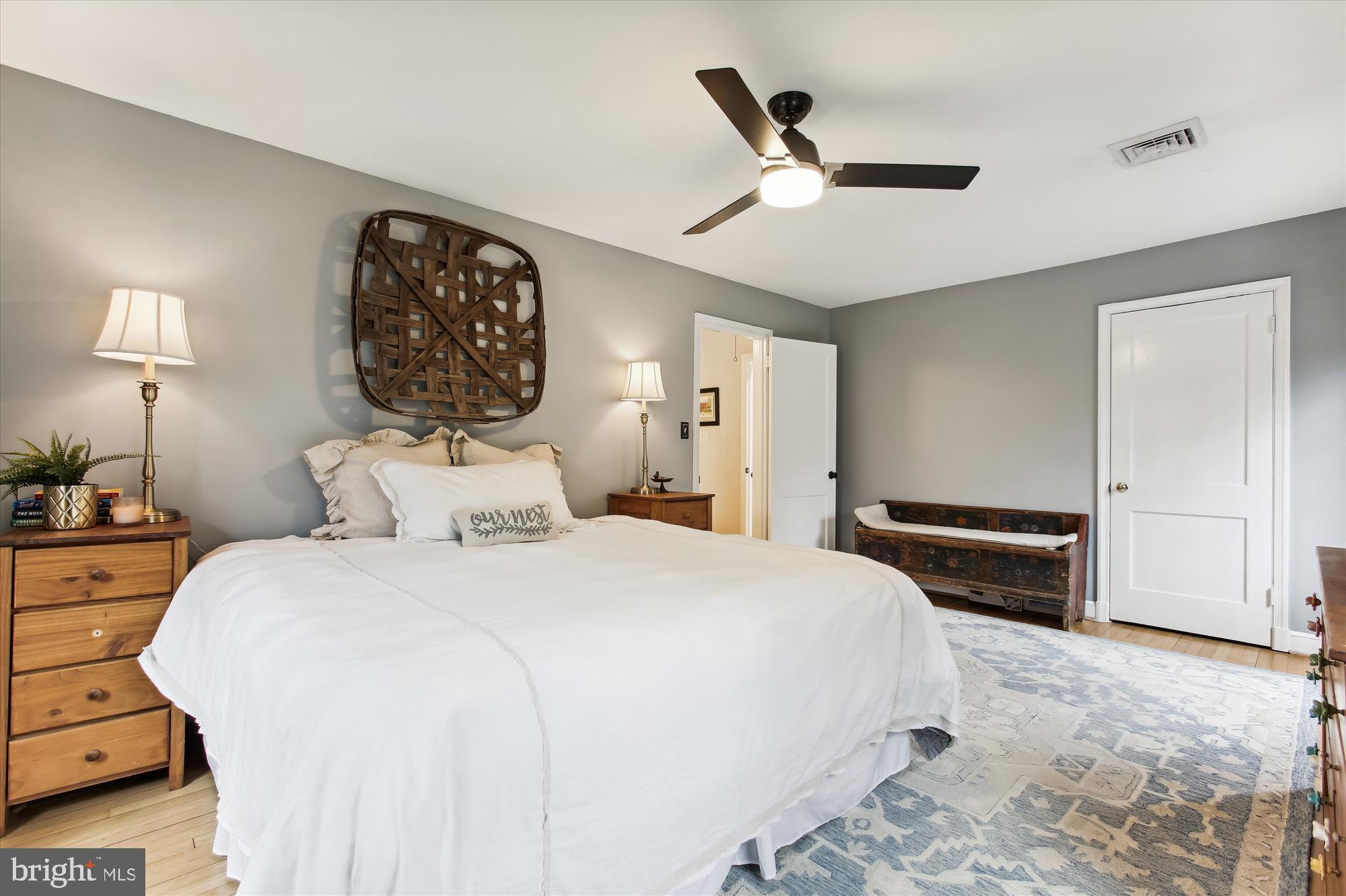 310 Beverley Drive Alexandria, VA 22305 - Photo 14 of 49 Primary Bedroom, room for a King size bed