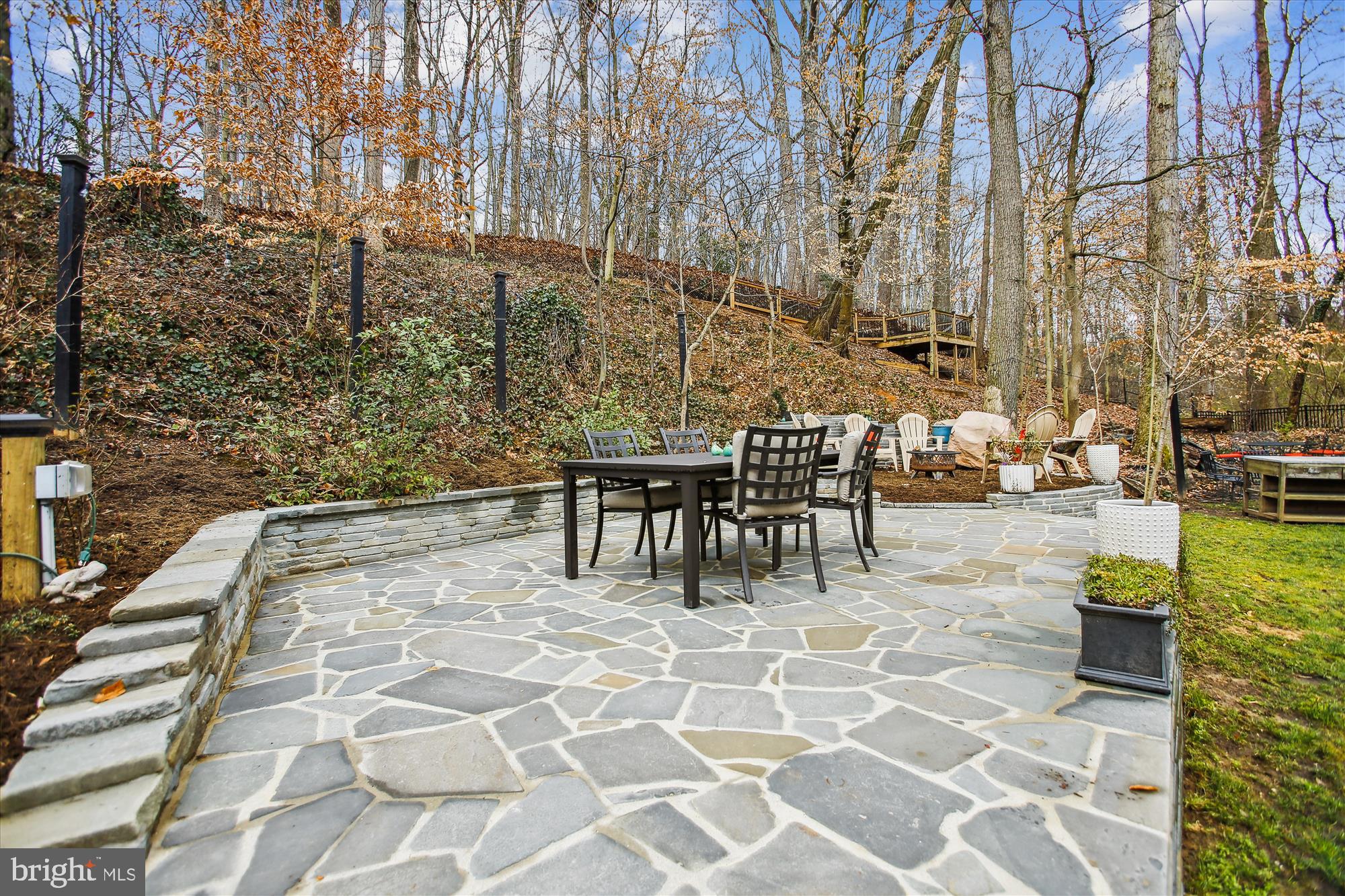 310 Beverley Drive Alexandria, VA 22305 - Photo 37 of 49 Patio with electrical outlets