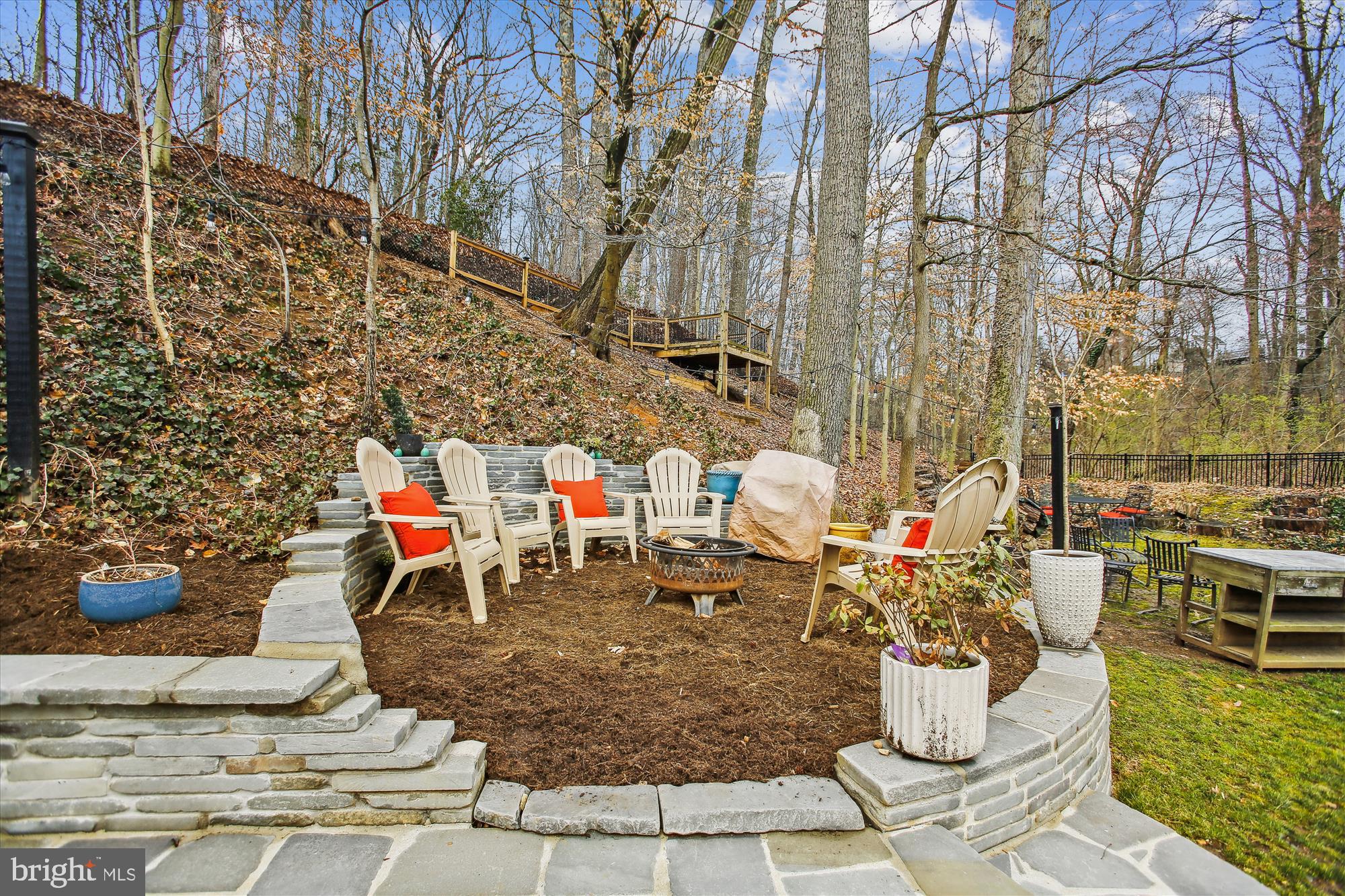 310 Beverley Drive Alexandria, VA 22305 - Photo 39 of 49 Extended Patio, great for fire pit