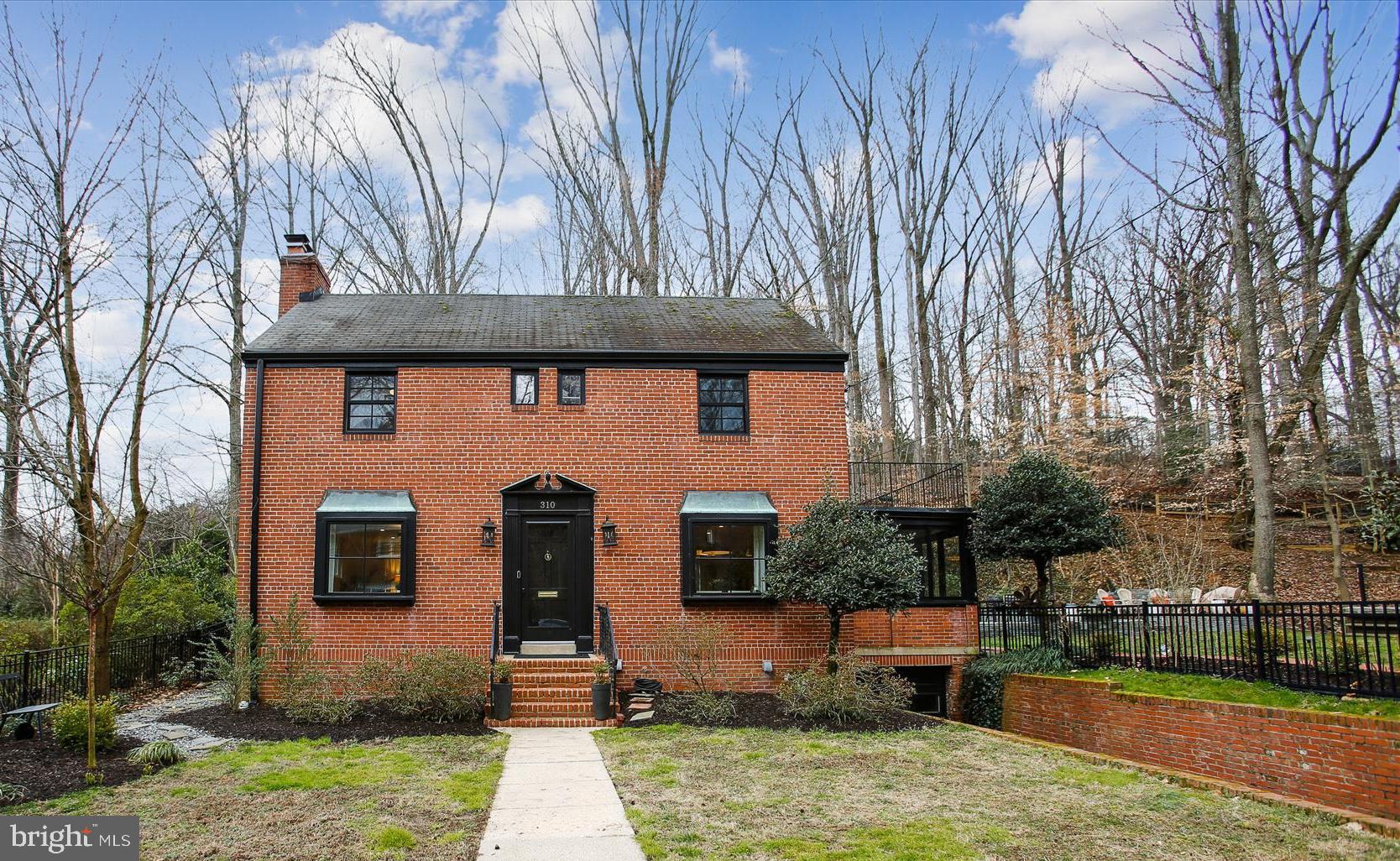 310 Beverley Drive Alexandria, VA 22305 - Photo 40 of 49 Front Elevation