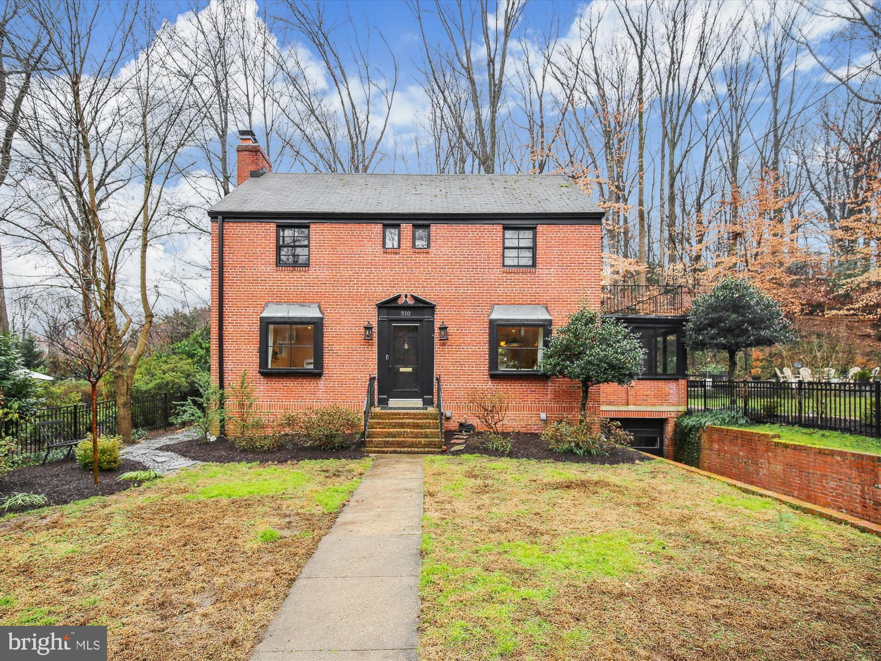 310 Beverley Drive Alexandria, VA 22305 - Photo 41 of 49 Front Elevation