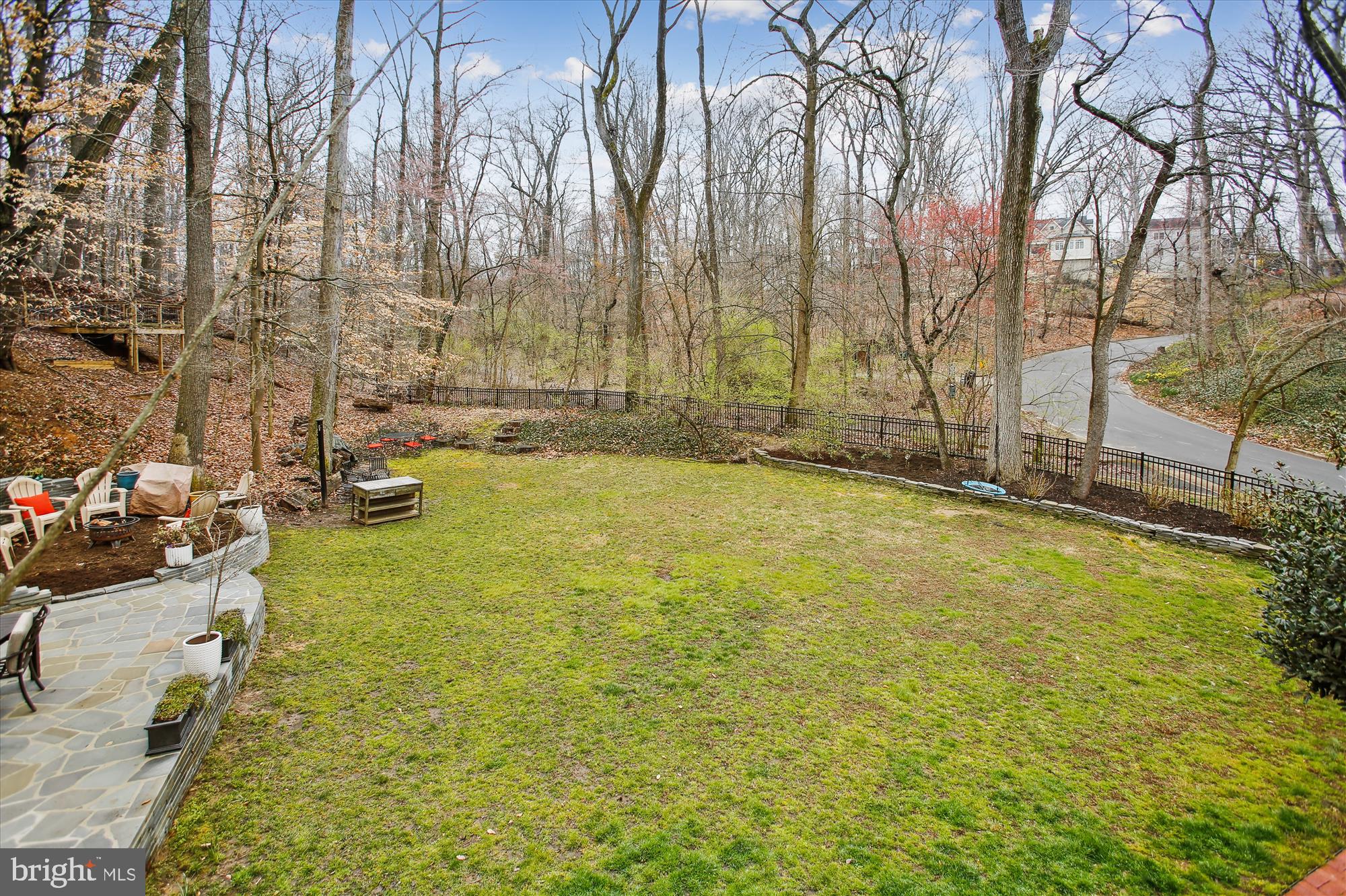 310 Beverley Drive Alexandria, VA 22305 - Photo 43 of 49 Terrace view from Primary Bedroom