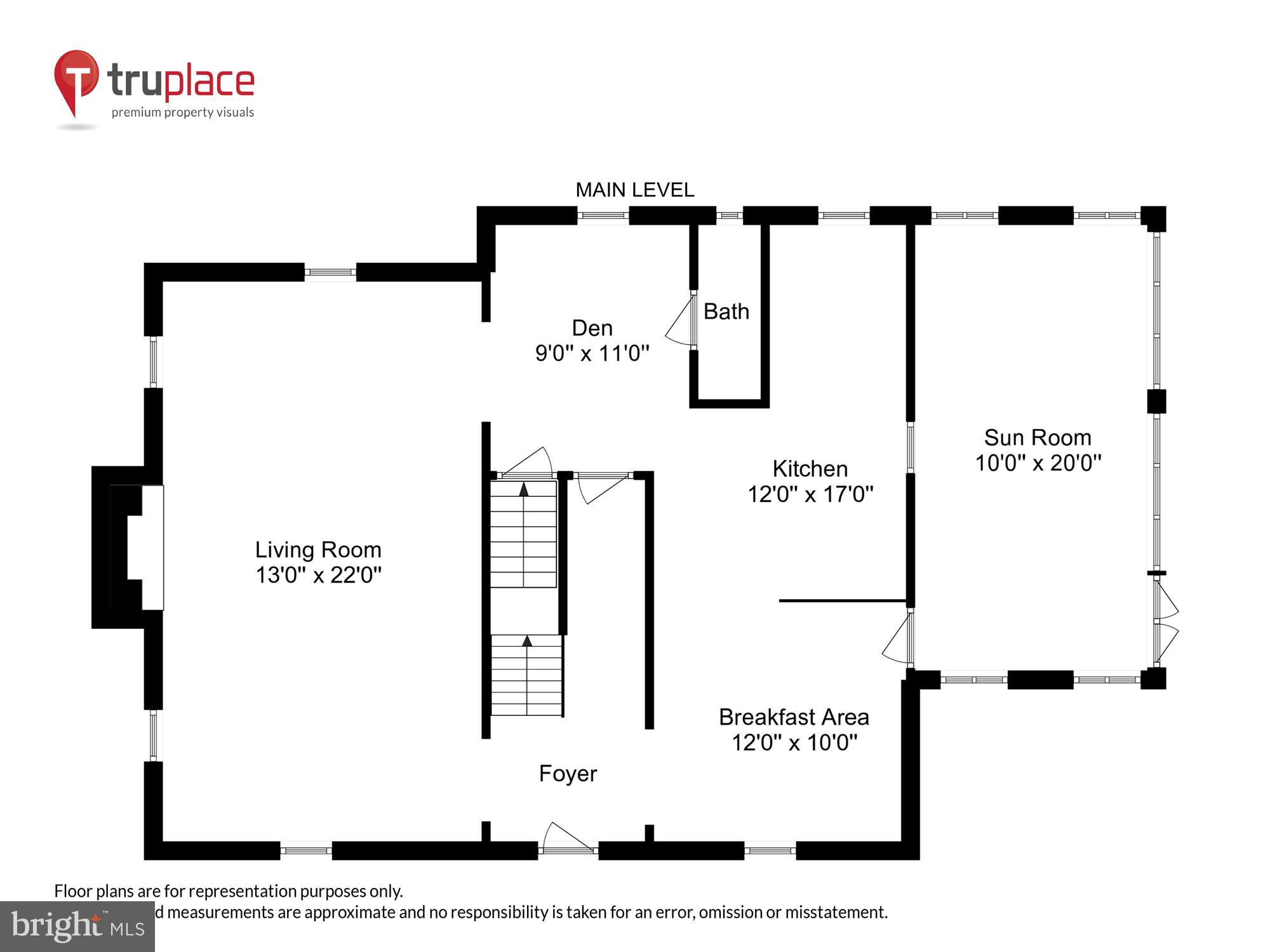 310 Beverley Drive Alexandria, VA 22305 - Photo 47 of 49 Main level, floor plan