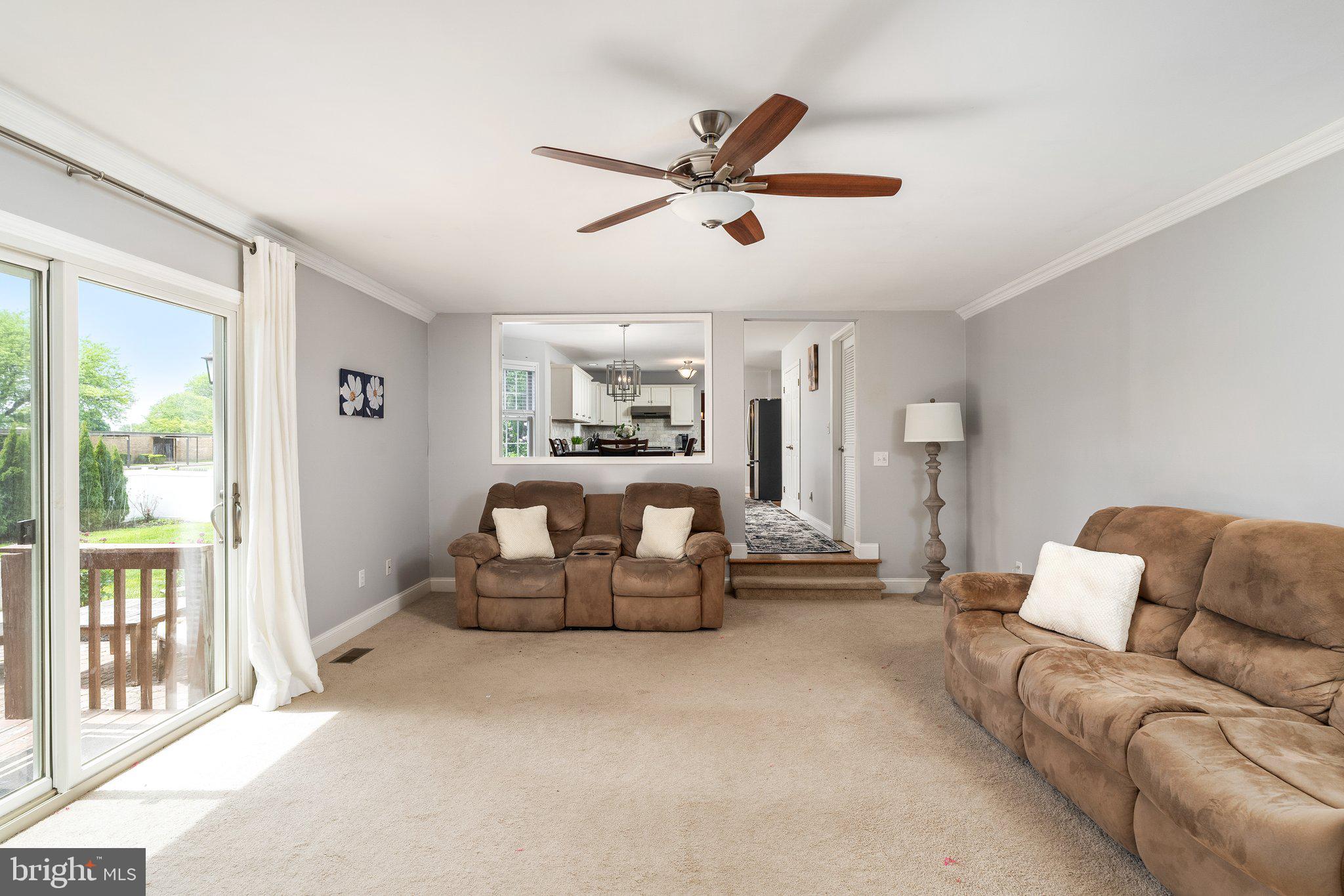 27 Andover Way Hamilton, NJ 08610 - Photo 12 of 30 Sunken Family Room with fireplace