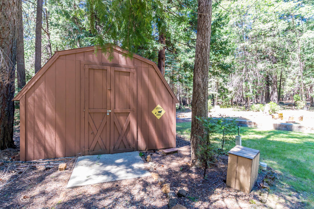 8282 Lake McCumber Road Shingletown, CA 96088 - Photo 29 of 34 77 shed
